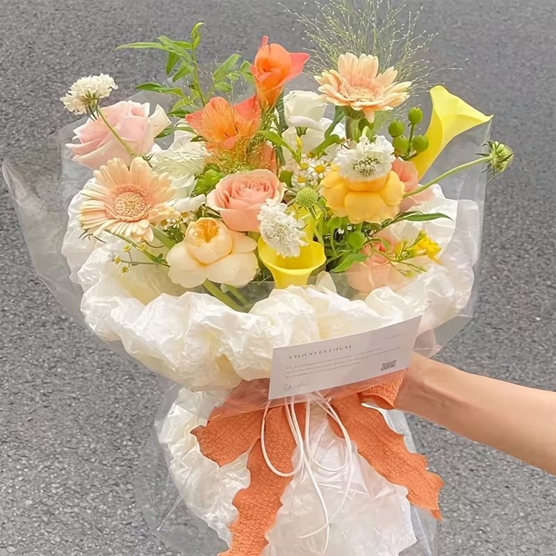 Cellophane Wrap Clear - لفة تغليف شفافة من السيلوفان -