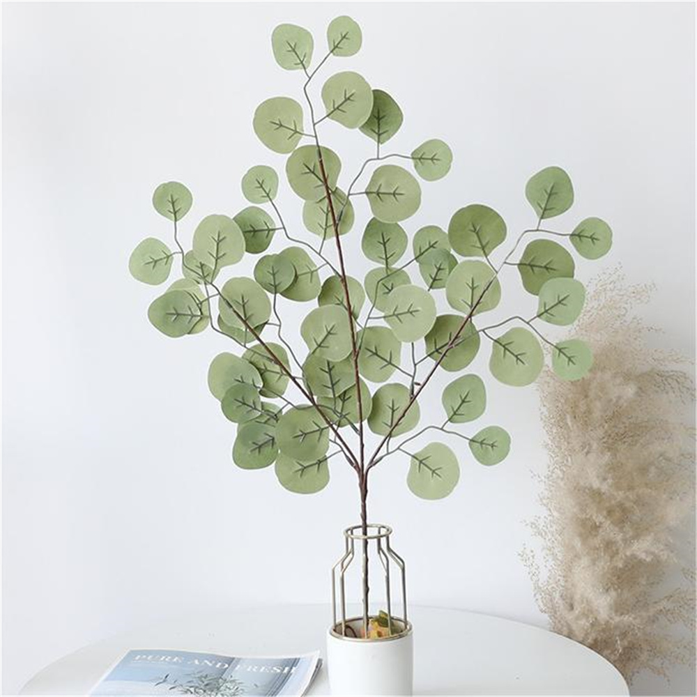 Florist Supply Vases - أوراق الكافور الكرمة النباتات الاصطناعية ،