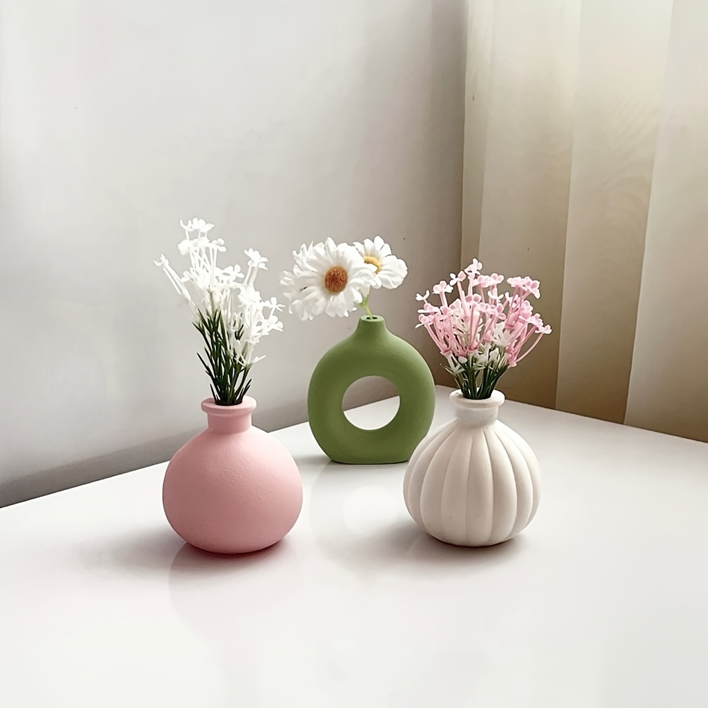 Florist Supply Vases - قالب سيليكون للراتنج، قطعتين، قالب مزهرية