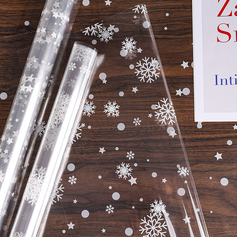 56X56cm السيلوفان التفاف لفة و - مراجعة Cellophane Wrap Clear وسعره